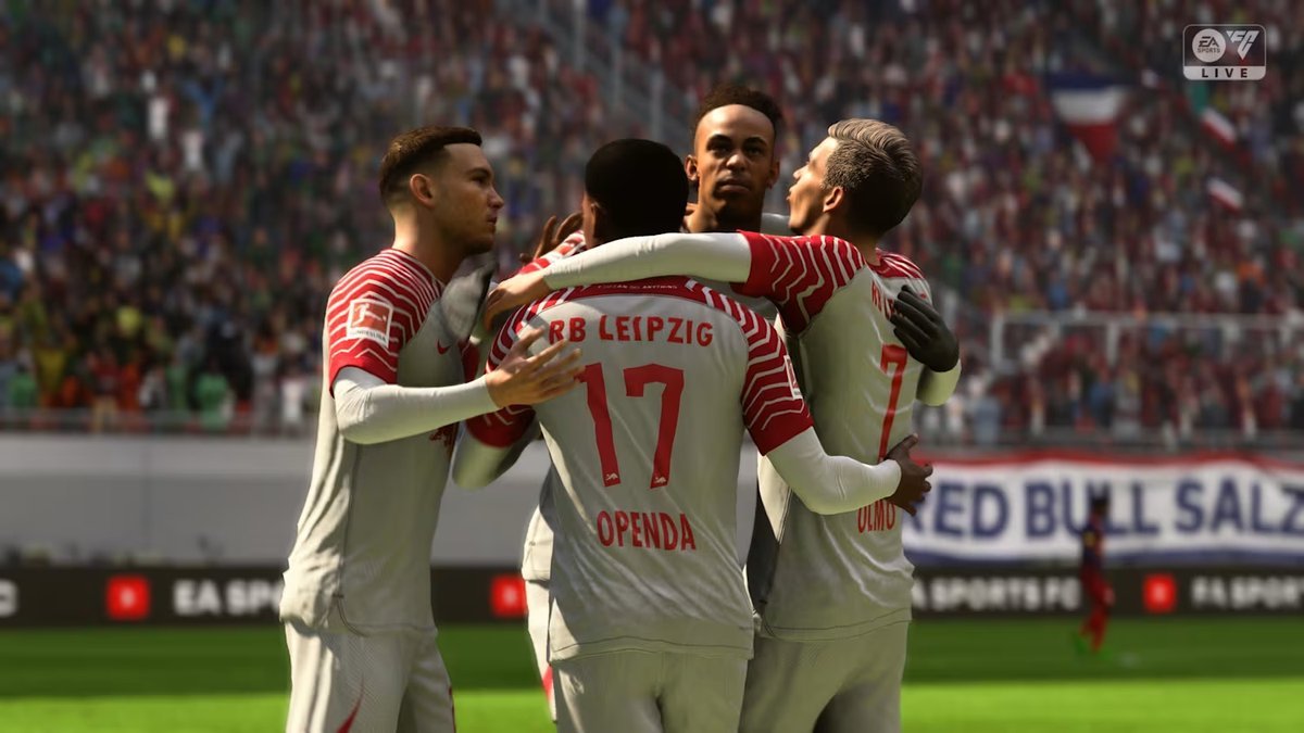 EA Sports FC 24, juego de f&uacute;tbol. Foto: Red Bull.