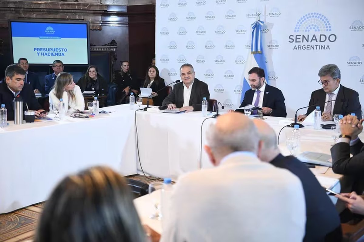 Reuni&oacute;n en el Senado por la Ley Bases y el paquete fiscal