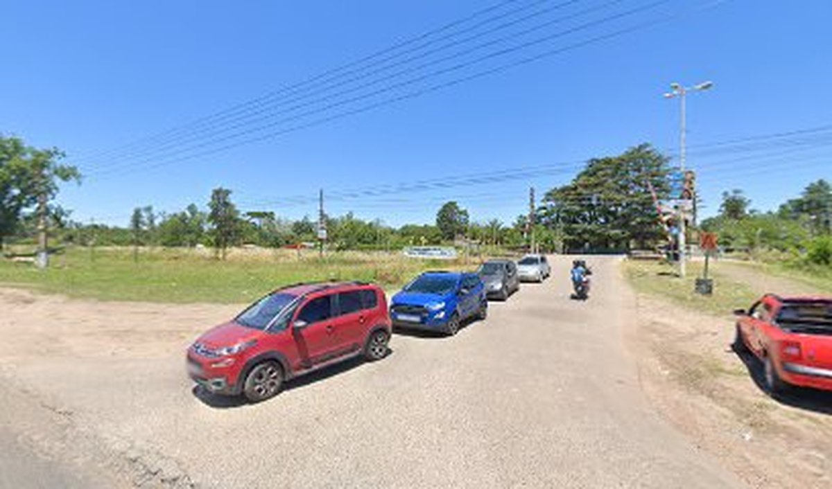 Una de las barreras del Tren Sarmiento en el corredor Moreno-Mercedes.