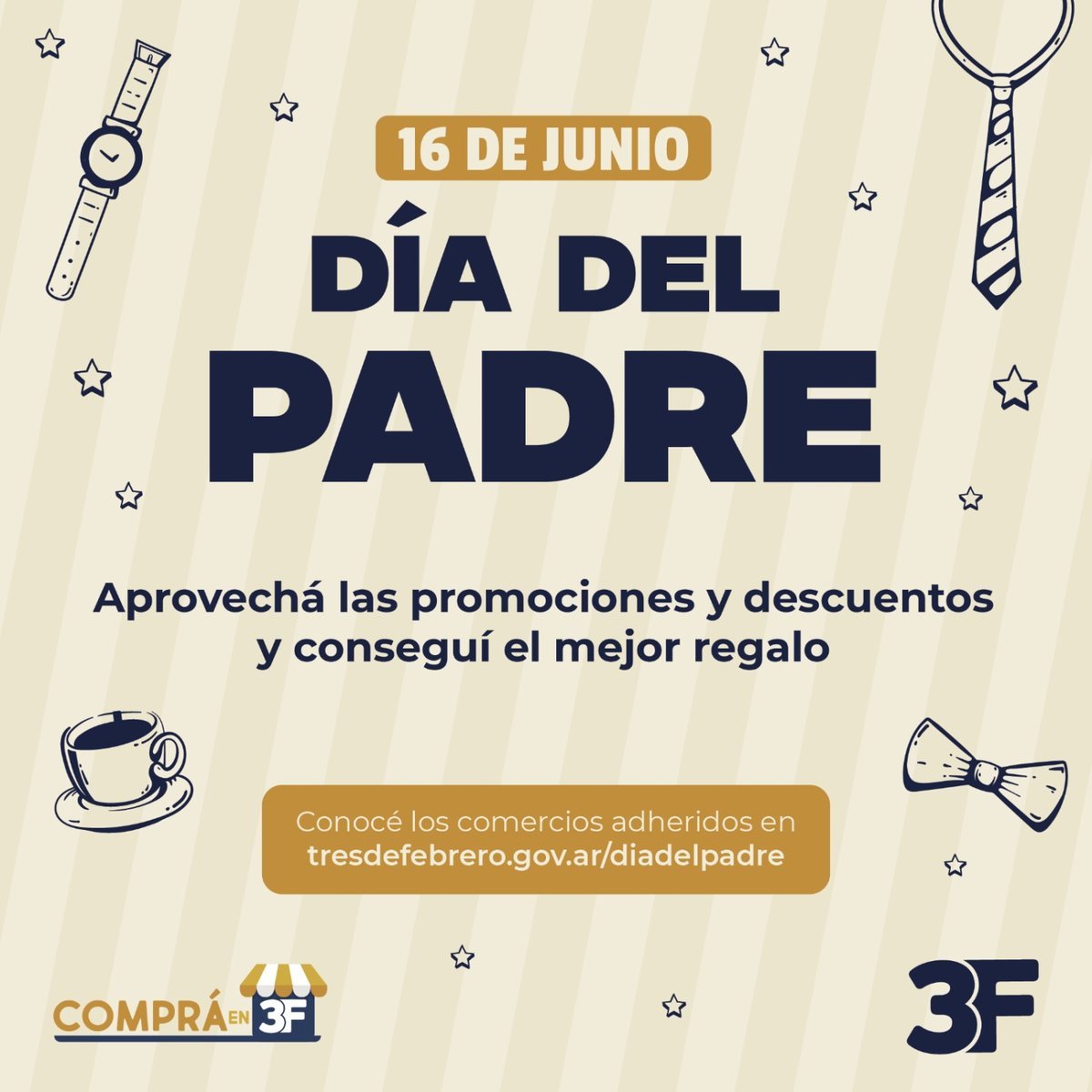 D&iacute;a del Padre: varios comercios del oeste ofrecer&aacute;n descuentos y promociones.