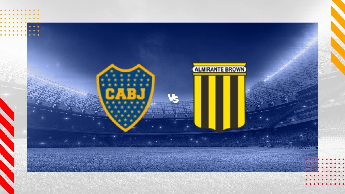 Boca Juniors vs. Almirante Brown. Foto: SportyTrader.