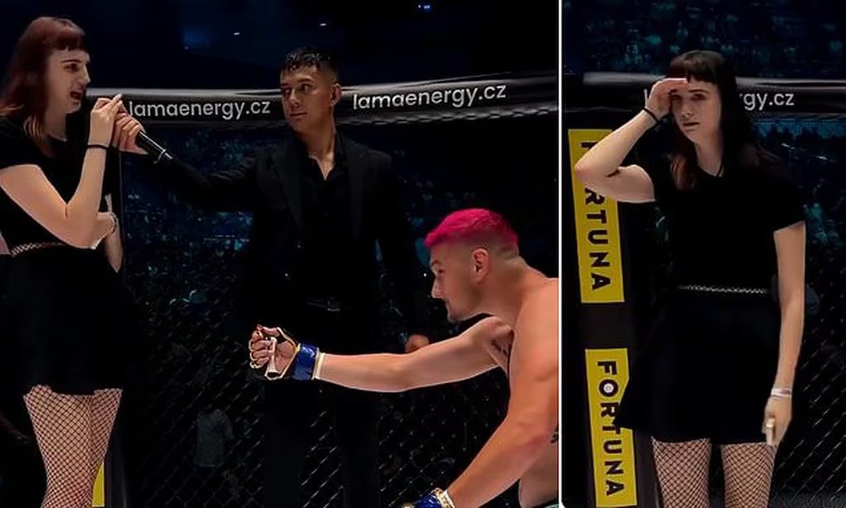 Peleador de MMA le propone matrimonio a su novia y es viral en redes sociales. Foto: captura.