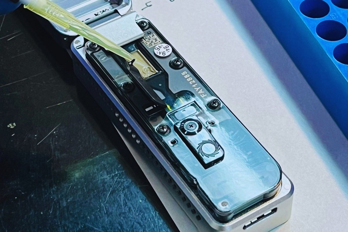 Un dispositivo usado por los cient&iacute;ficos del INTA en William Morris.