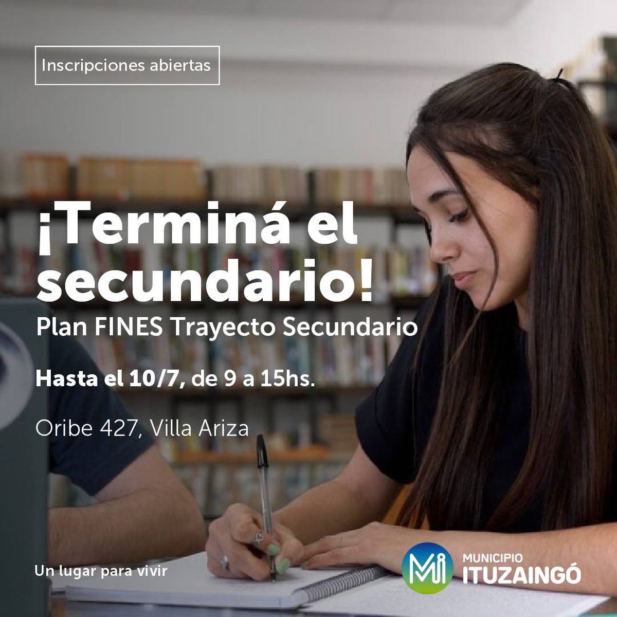 Ituzaing&oacute; abri&oacute; una nueva convocatoria para cursar el Plan FinEs 2024.