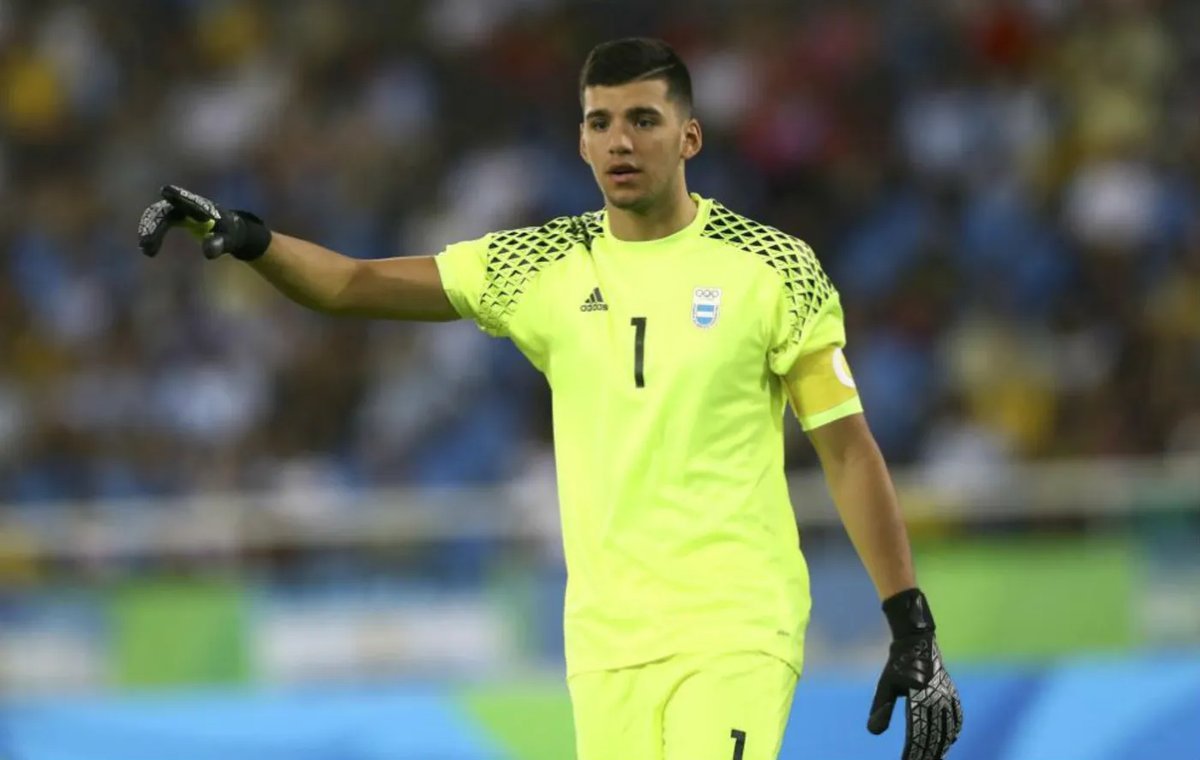 Ger&oacute;nimo Rulli, el arquero de la Selecci&oacute;n Argentina que viajar&aacute; a los Juegos Ol&iacute;mpicos 2024.