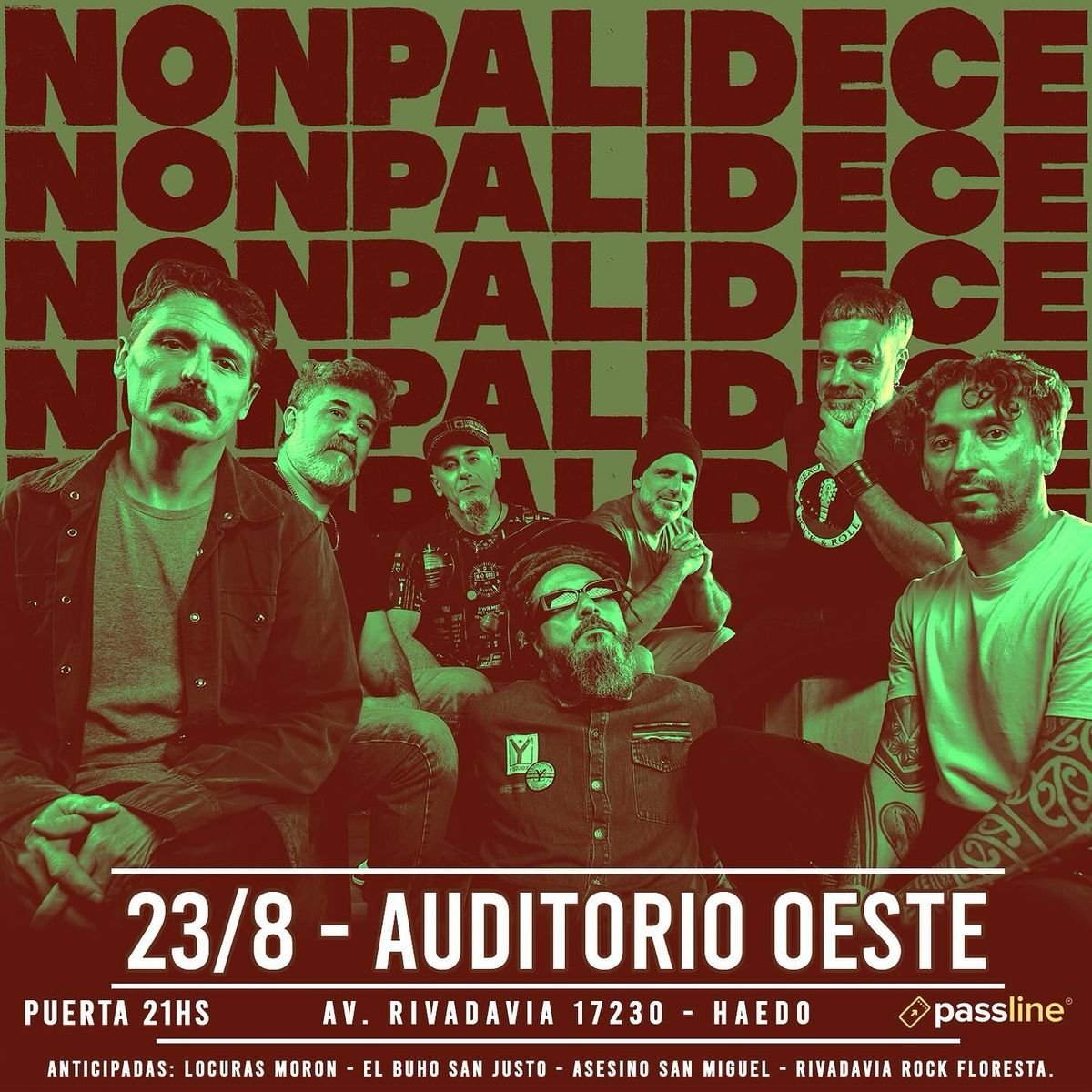 Nonpalidece vuelve al Auditorio Oeste para celebrar sus 28 a&ntilde;os de carrera.