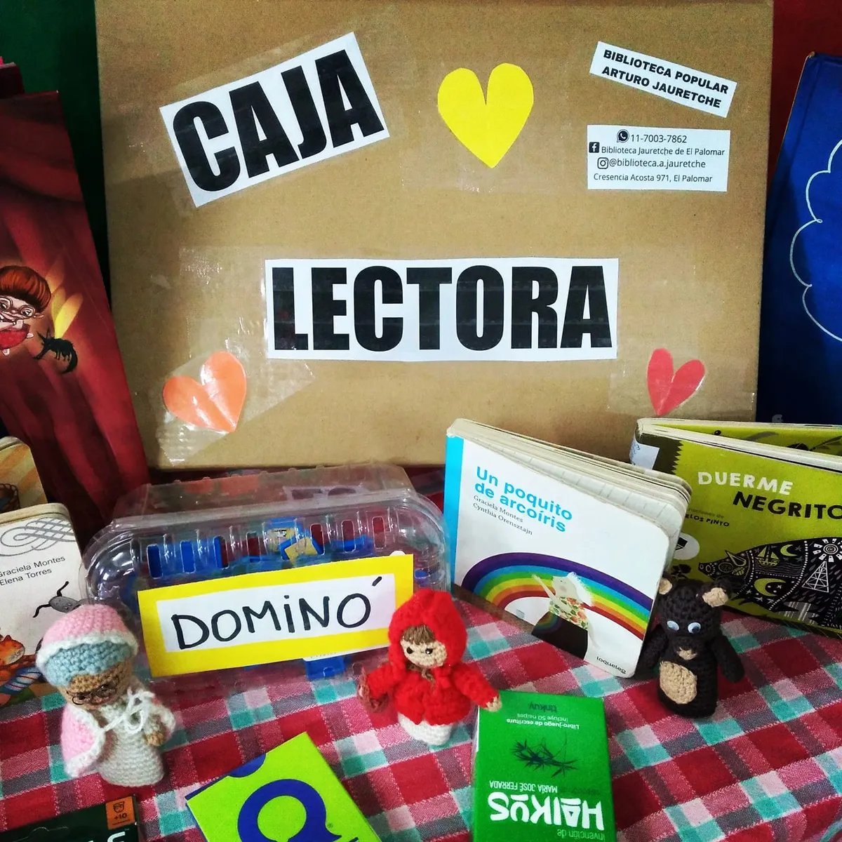 Colonia literaria en la Biblioteca Popular de El Palomar por las vacaciones de invierno.