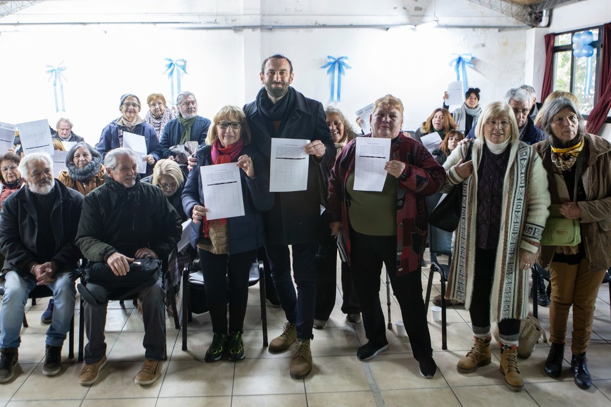 El reclamo por el Hospital PAMI Hurlingham.