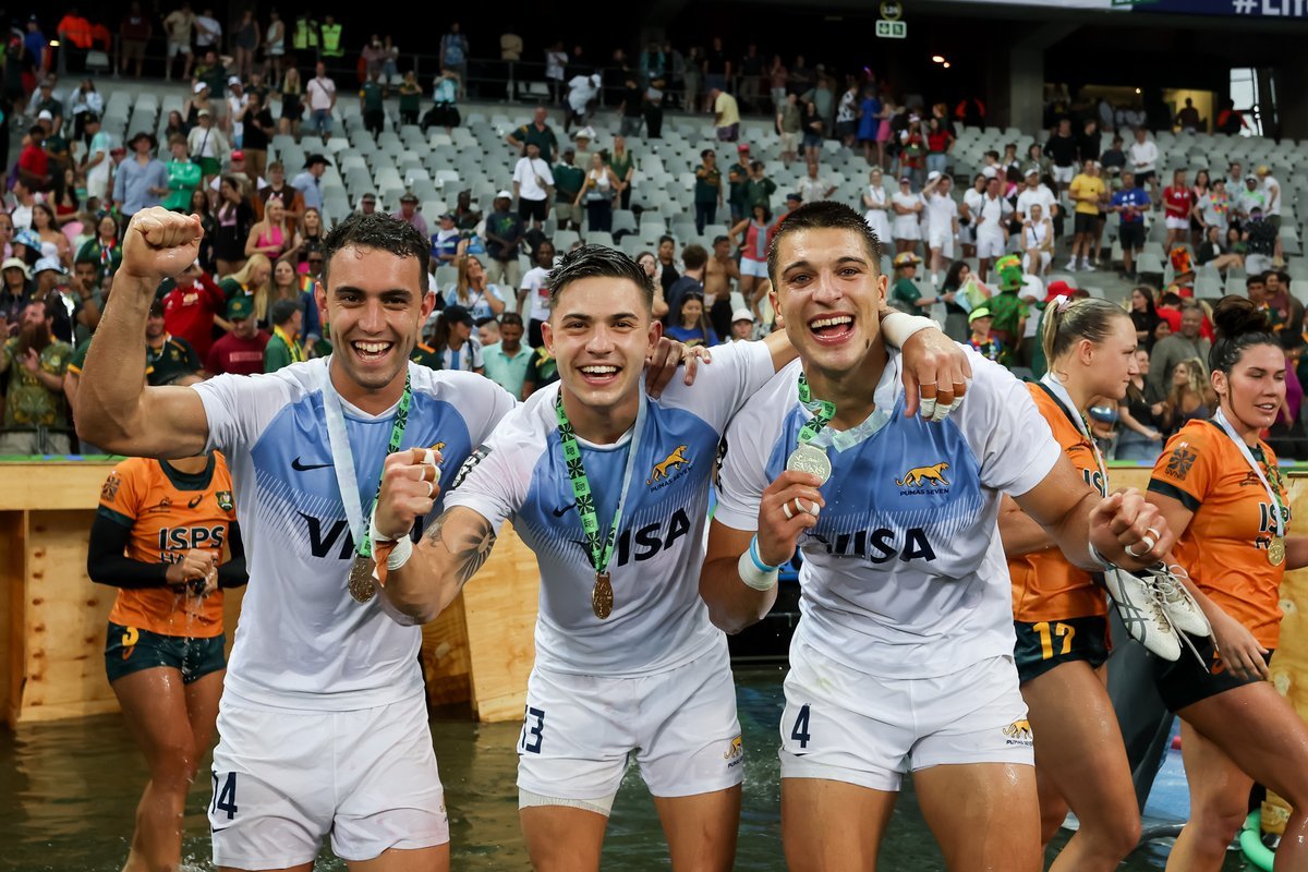 Los Pumas 7s van por el oro en los Juegos Ol&iacute;mpicos. Foto: Infobae.
