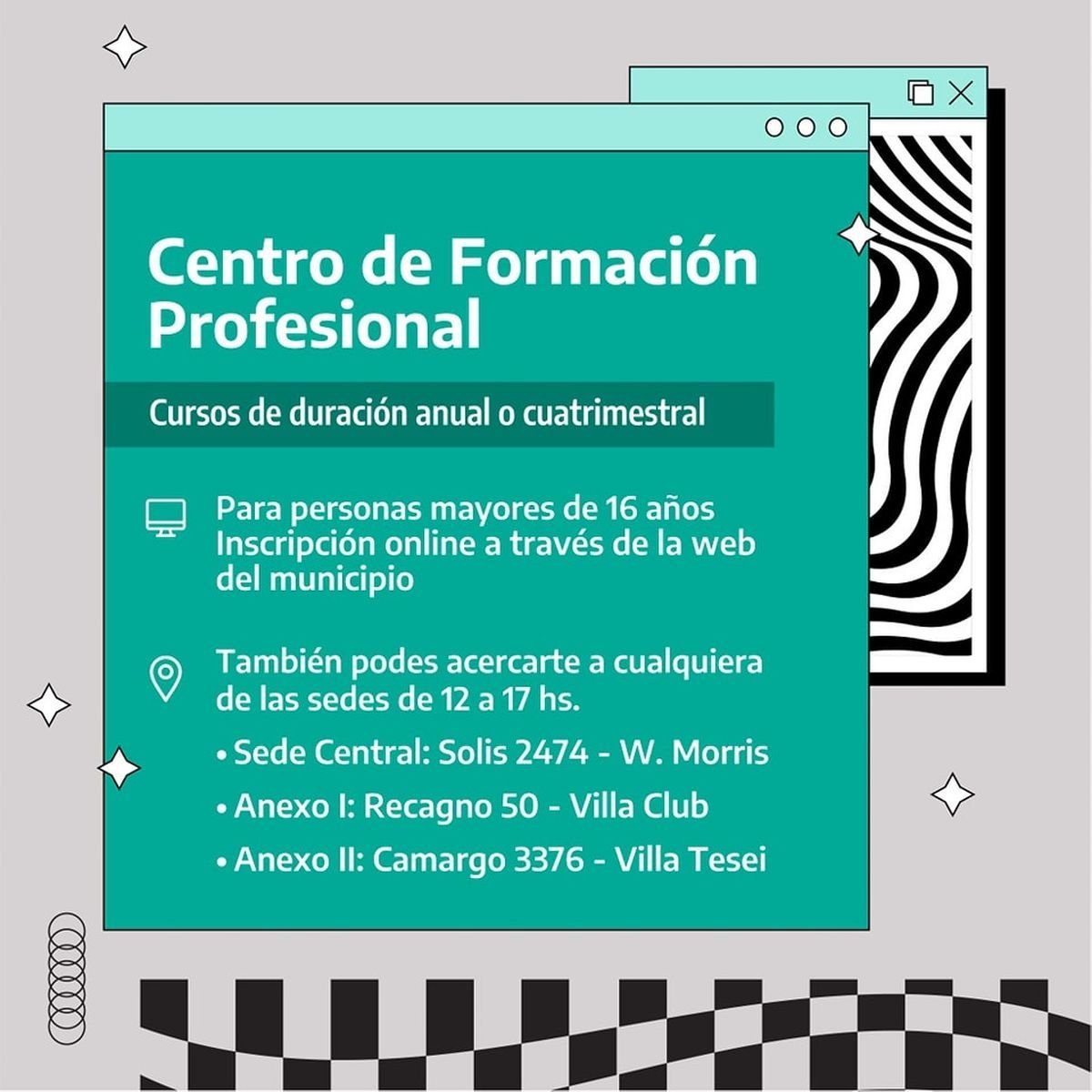 El Centro de Formaci&oacute;n Profesional de Hurlingham abri&oacute; sus inscripciones.