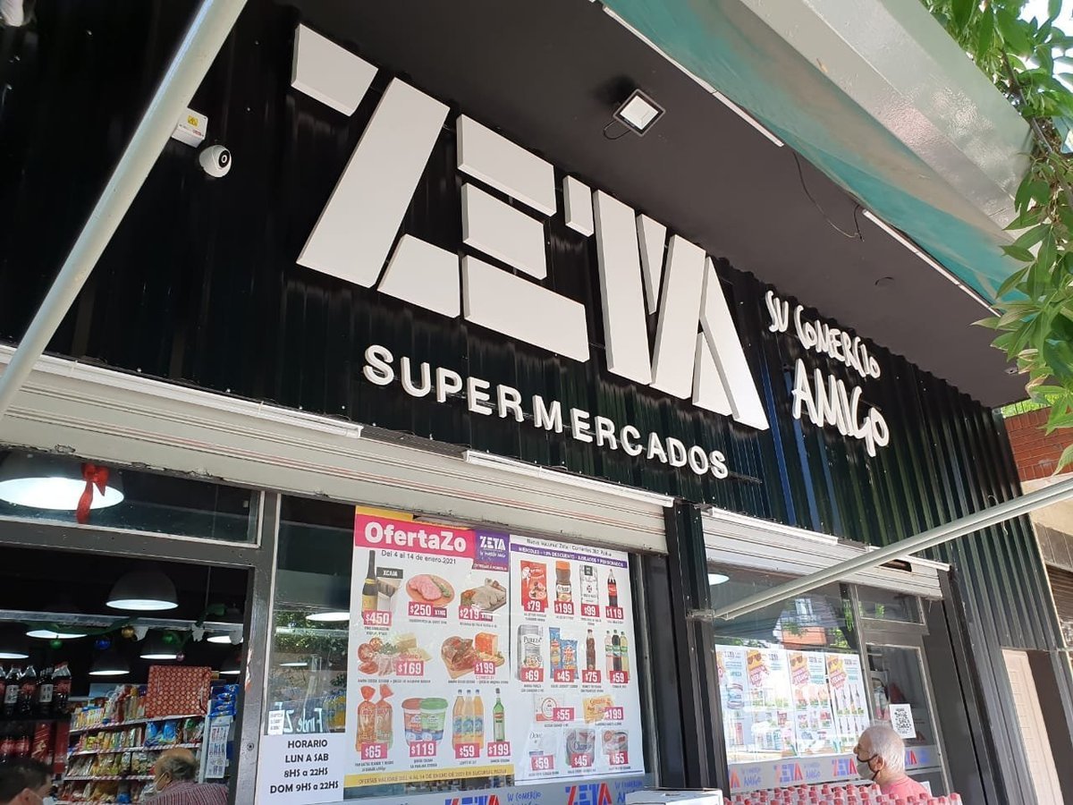 La primera sucursal de Zeta en Castelar actualmente.