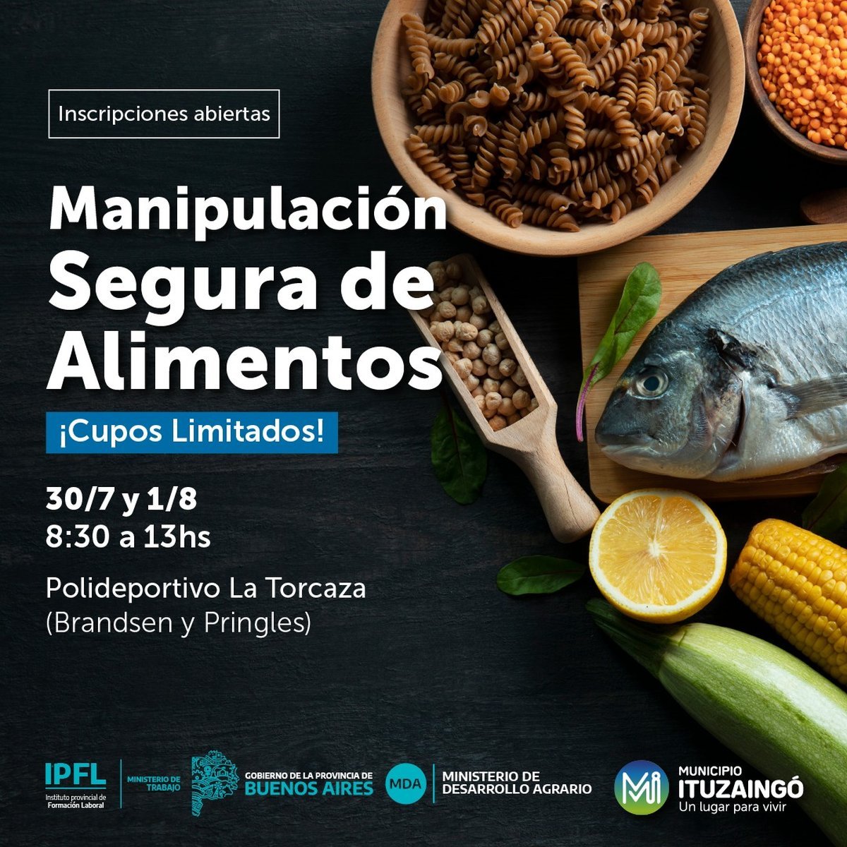 Curso de manipulaci&oacute;n de alimentos en Ituzaing&oacute;.