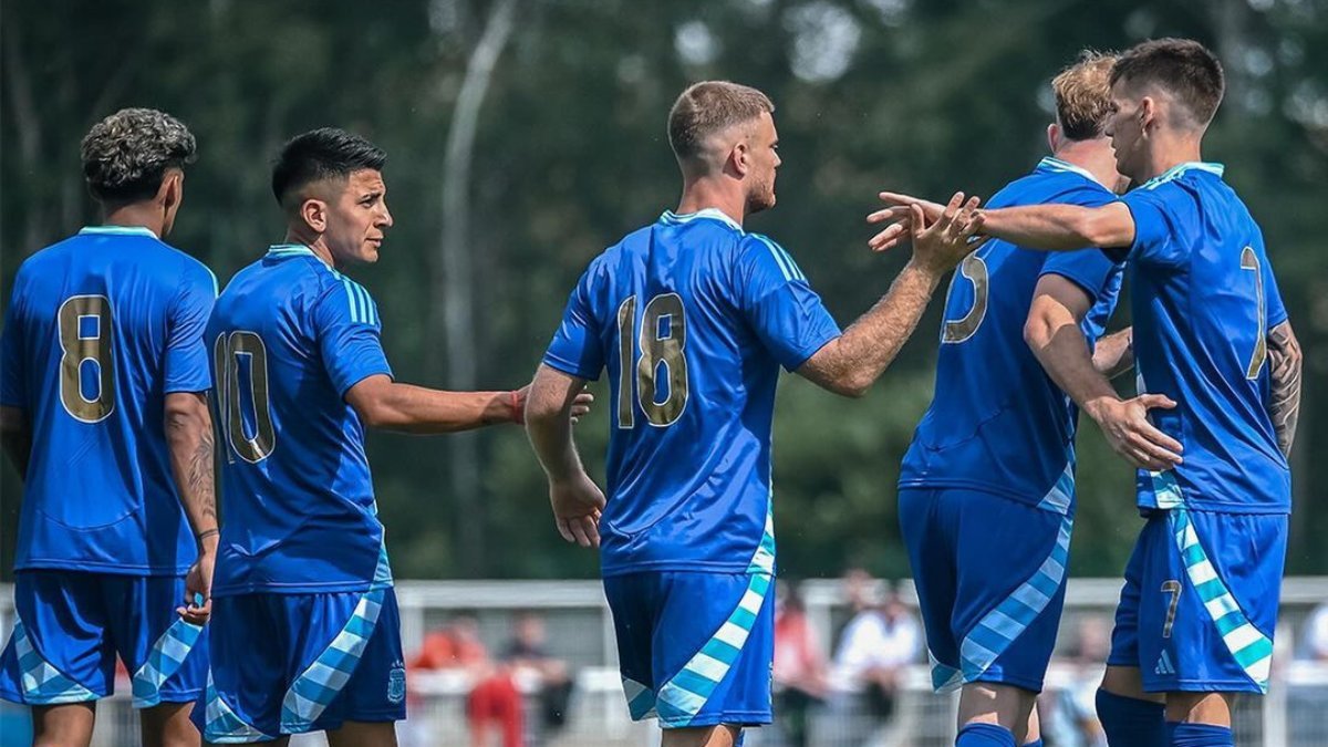 Selecci&oacute;n Argentina Sub-23. Foto: Diario NDI. 