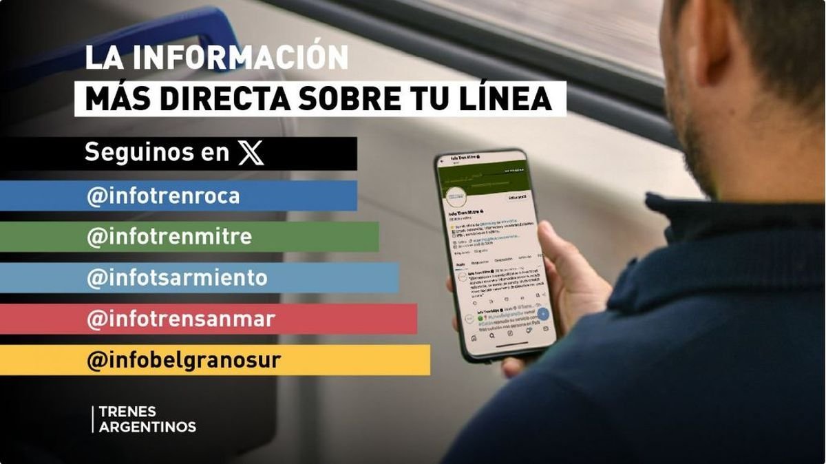 Trenes Argentinos lanz&oacute; un nuevo canal de comunicaci&oacute;n con los pasajeros.