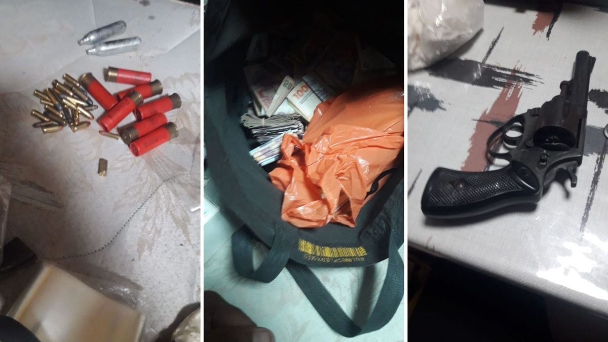 Elementos secuestrados tras el operativo en La Matanza.