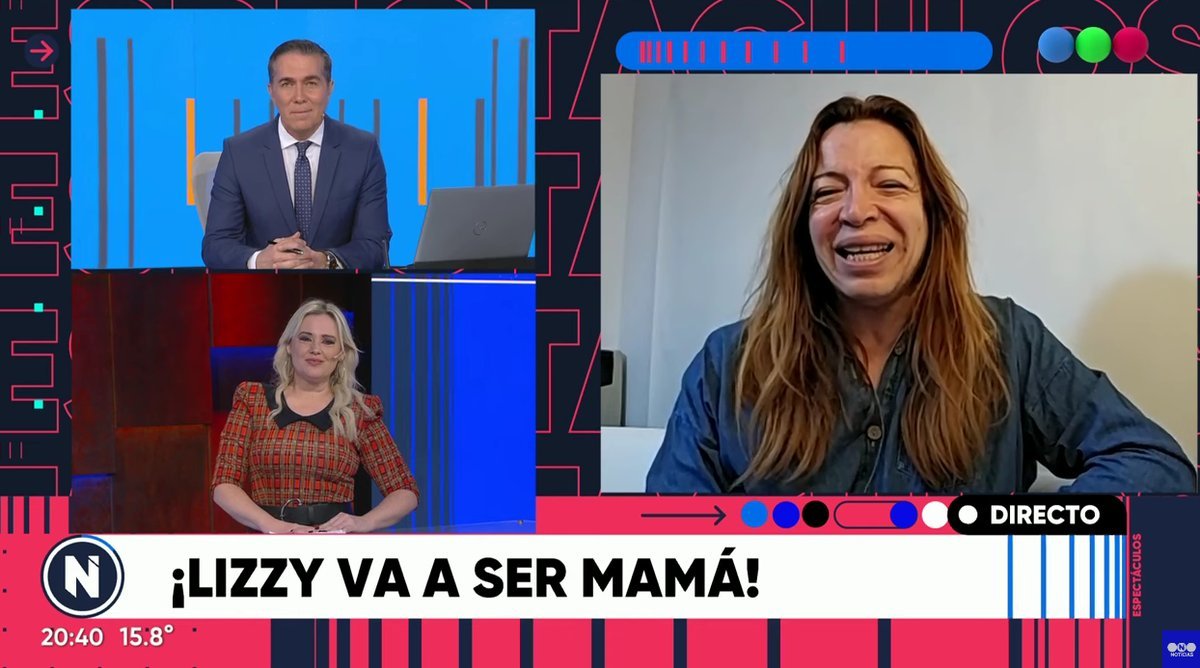 Televisi&oacute;n: Lizy Tagliani confirm&oacute; que ser&aacute; mam&aacute; junto a su marido Sebasti&aacute;n Nebot.