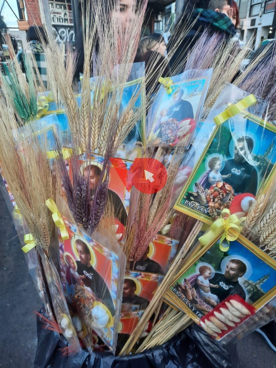 Celebraci&oacute;n de San Cayetano en Liniers.