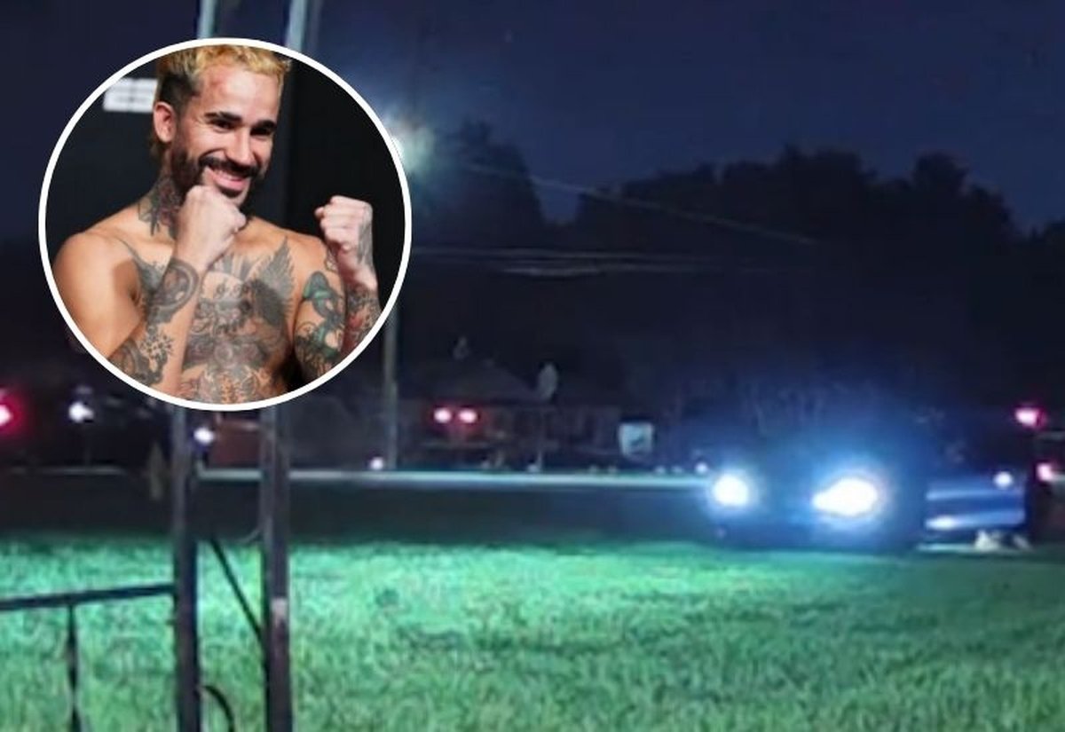 Intentan asesinar a un peleador de UFC. Foto: captura.