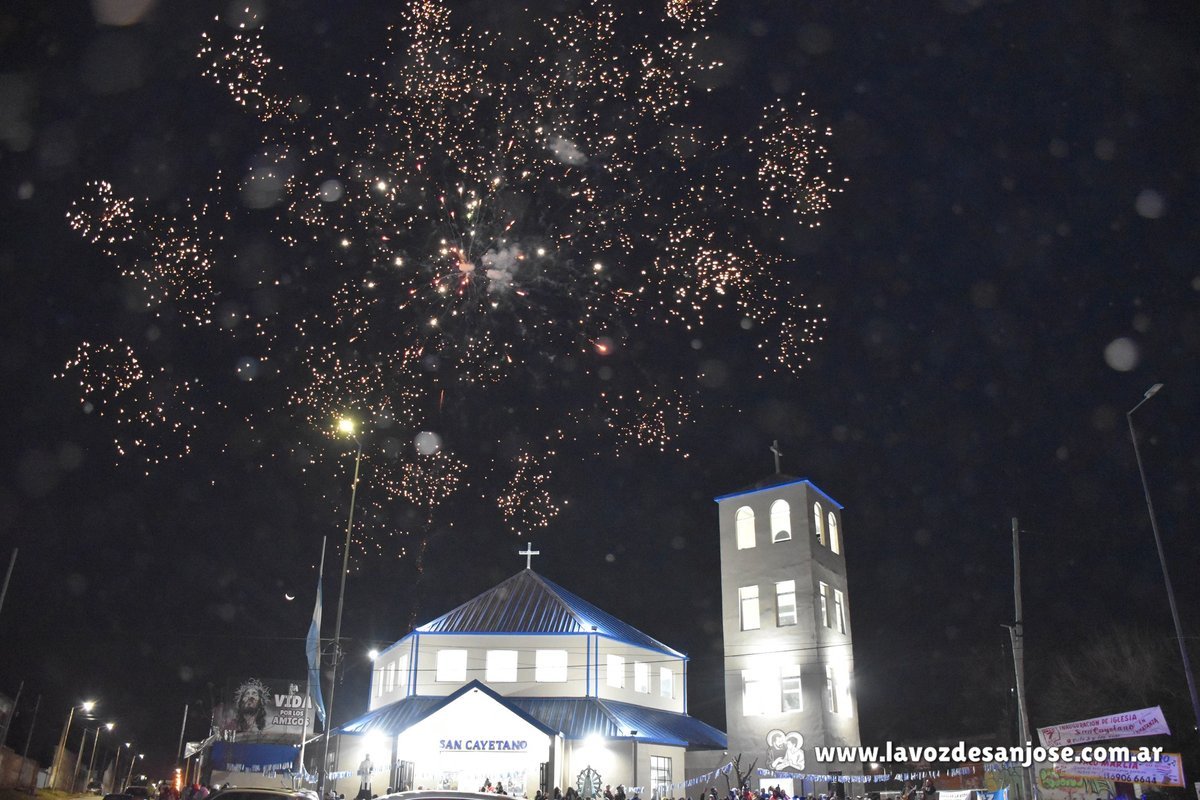 El nuevo santuario de San Cayetano en Isidro Casanova.