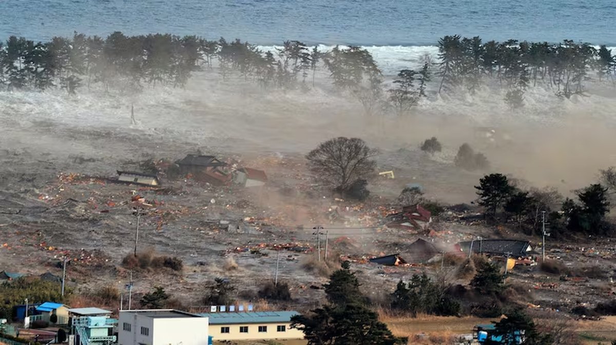 El mundo est&aacute; en alerta por un posible tsunami en Jap&oacute;n. Foto: TN.