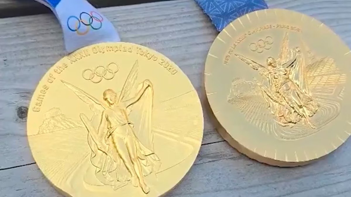 Medallas de los Juegos Ol&iacute;mpicos. Foto: captura.