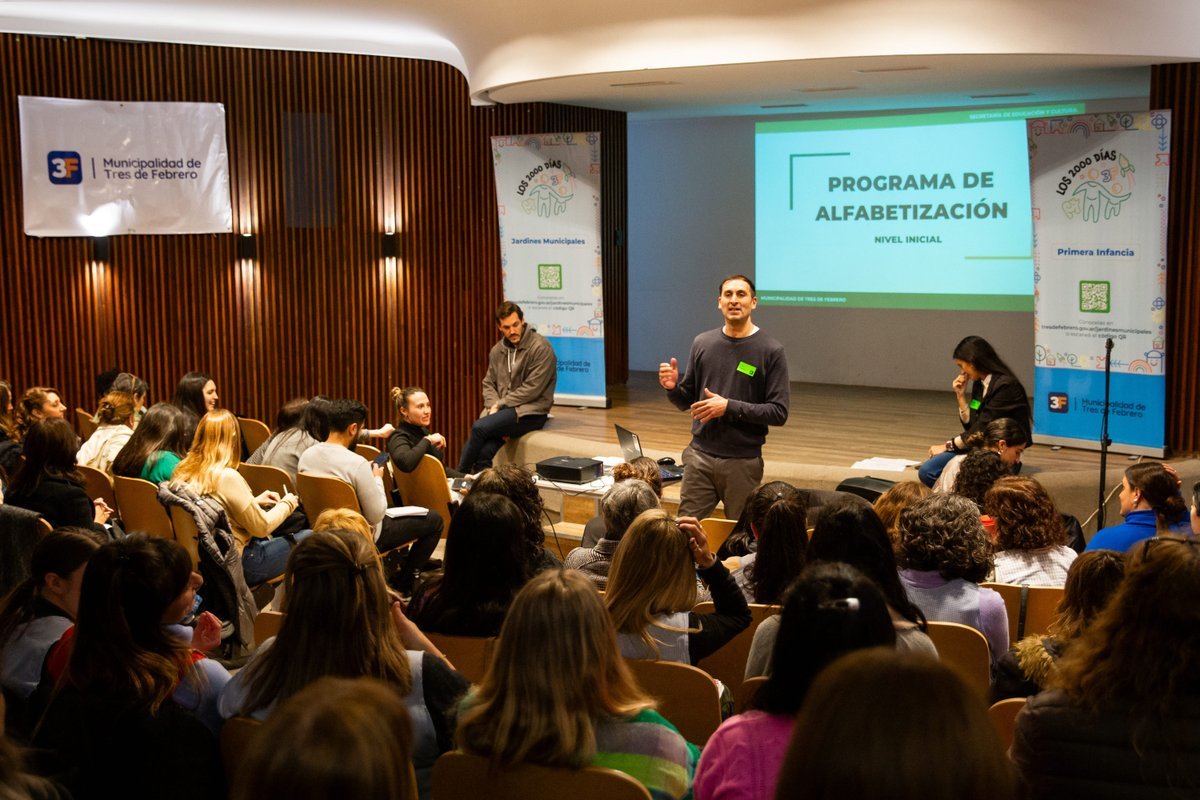 Presentaci&oacute;n del Programa de Alfabetizaci&oacute;n de Tres de Febrero.