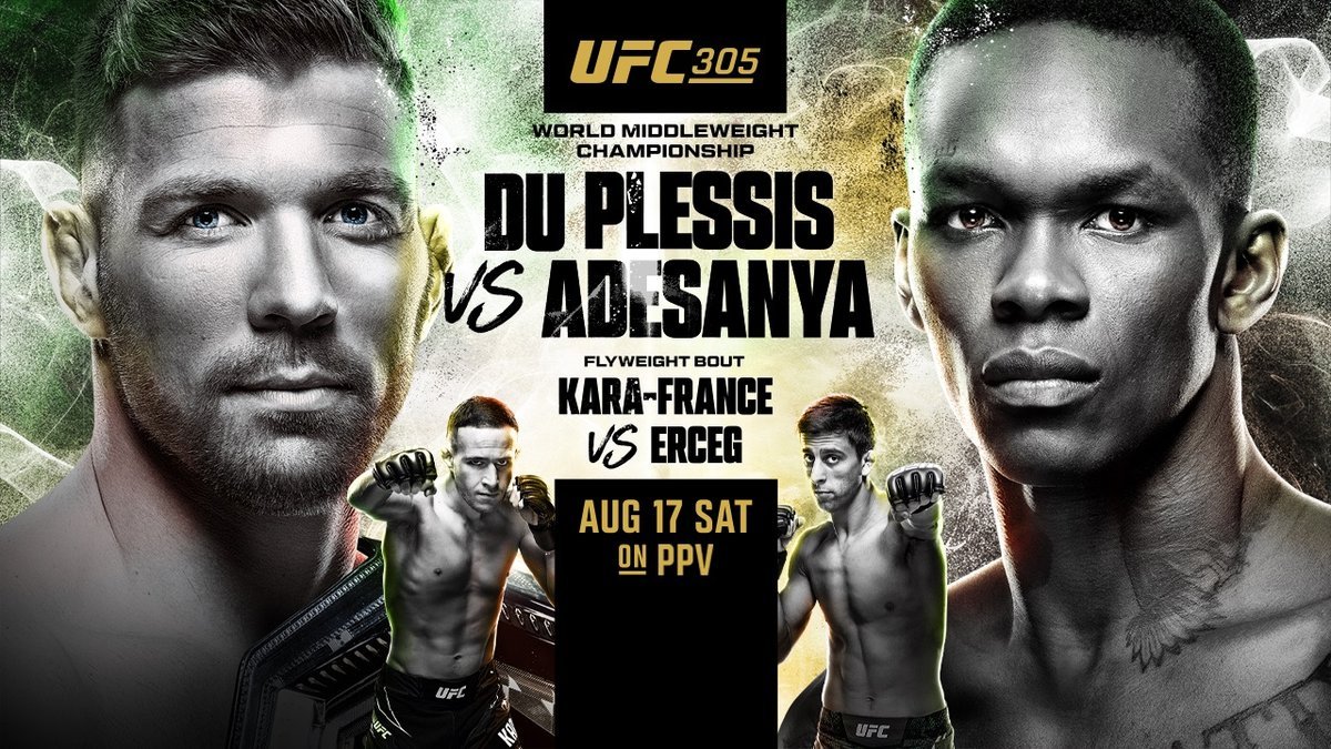 UFC 305. Foto: UFC.