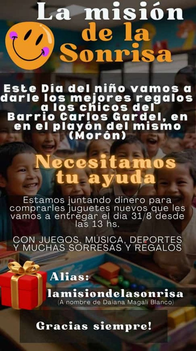 Jornada solidario por el D&iacute;a de la Ni&ntilde;ez.