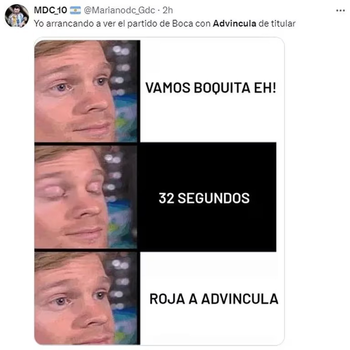 Memes de Boca Juniors. Foto: redes.