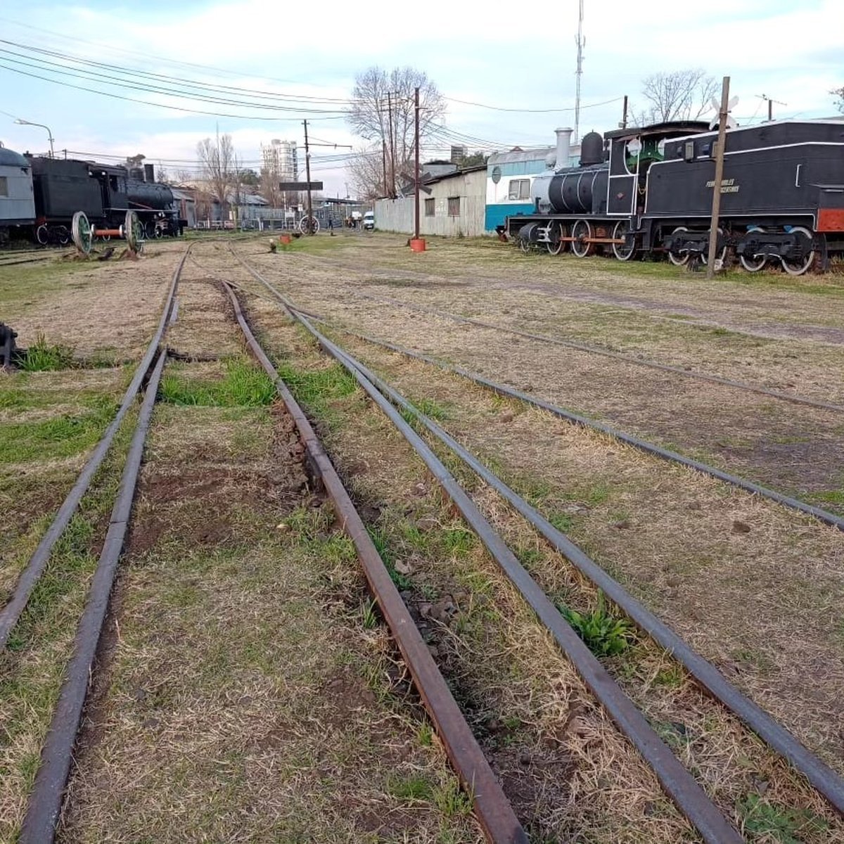 La instalaci&oacute;n de la bitrocha en el Ferroclub de Tres de Febrero.