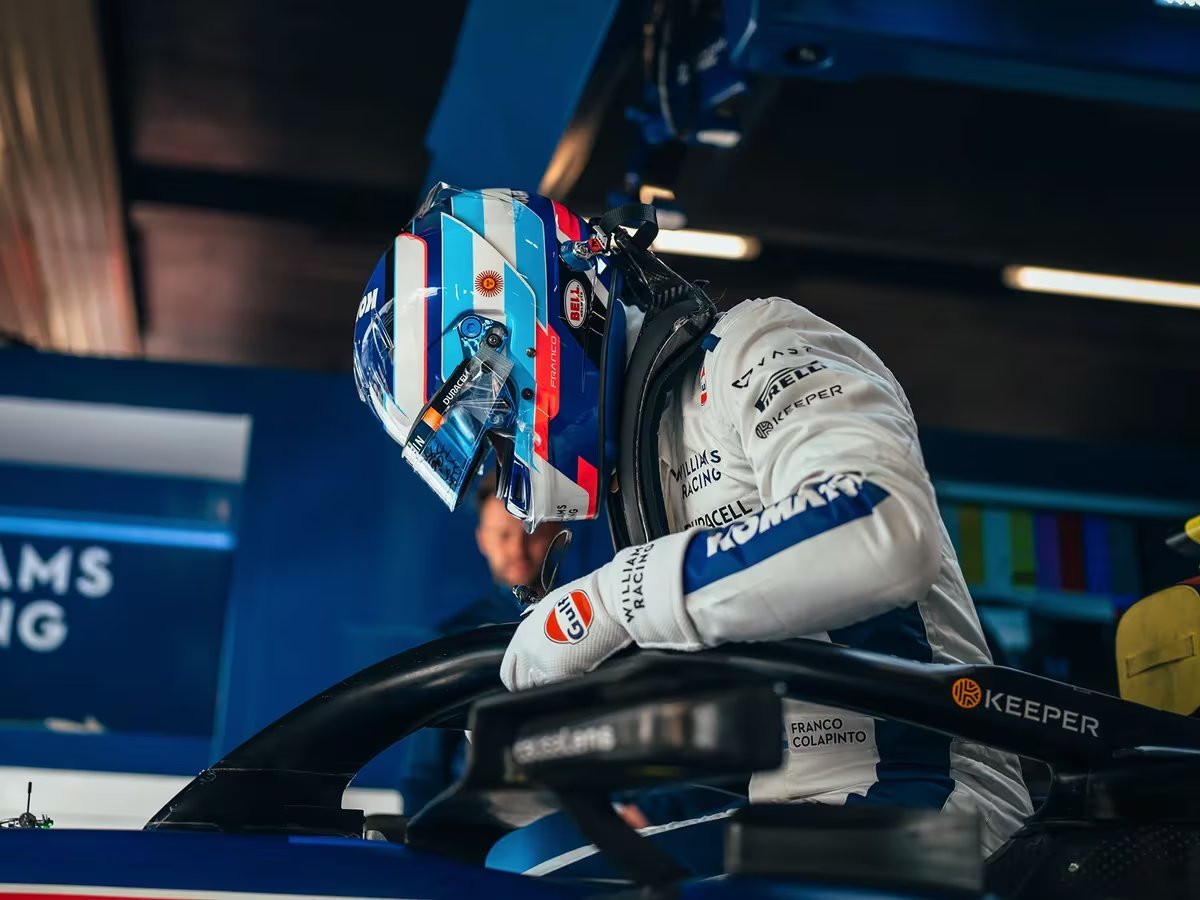 Franco Colapinto, el piloto de Argentina que llega a la F&oacute;rmula 1. Foto: Infobae.