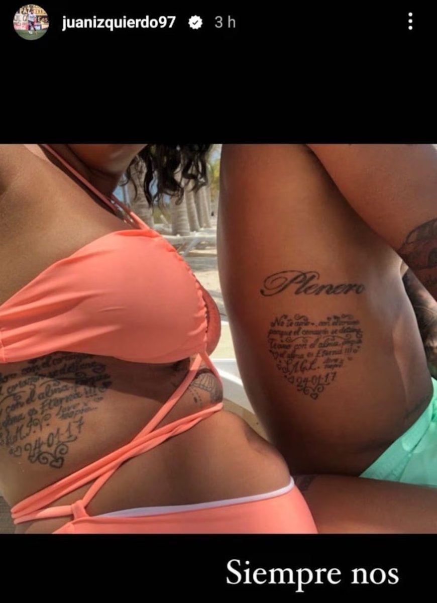 La esposa de Juan Izquierdo y el mundo del f&uacute;tbol lo despidieron en redes.