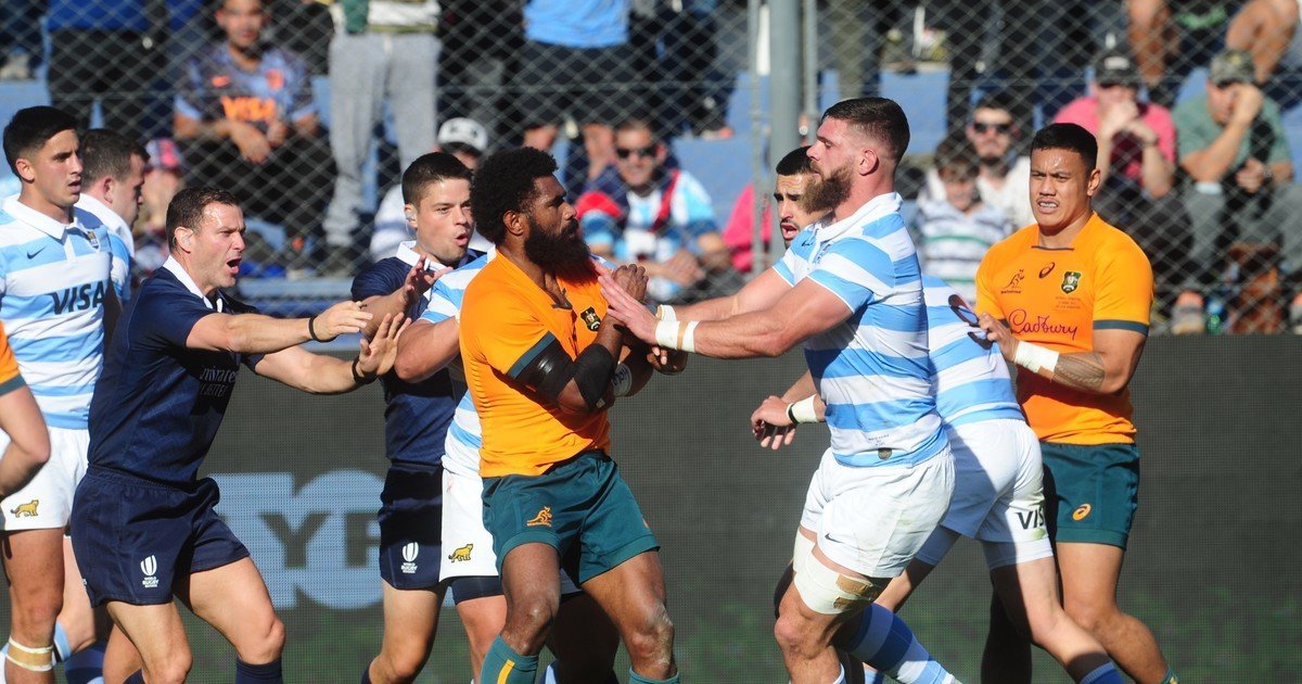 Los Pumas vs. Australia. Foto: Ol&eacute;.