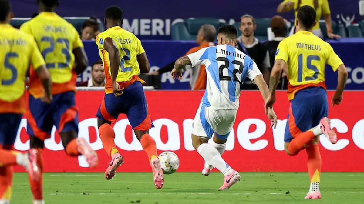 Colombia vs. Argentina. Foto: Reuters. 