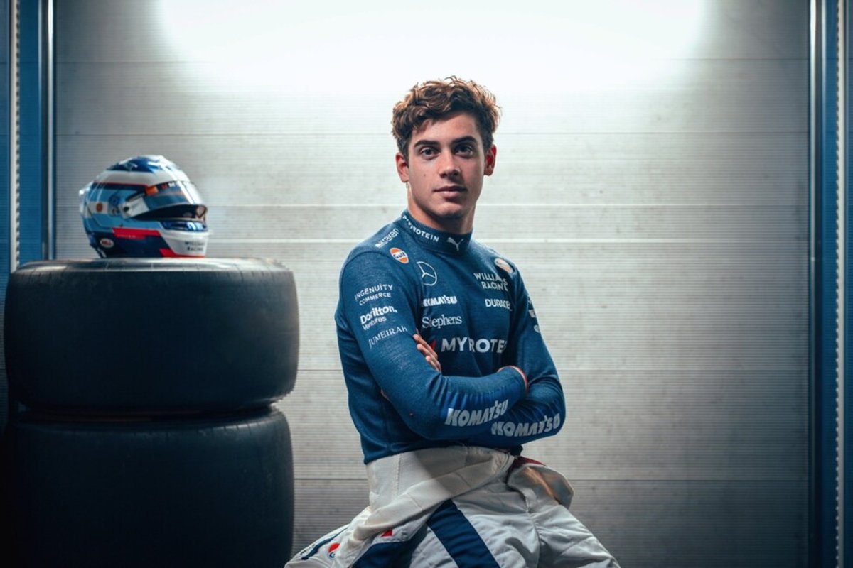 Piloto argentino de la F&oacute;rmula 1, Franco Colapinto. Foto: Campeones.