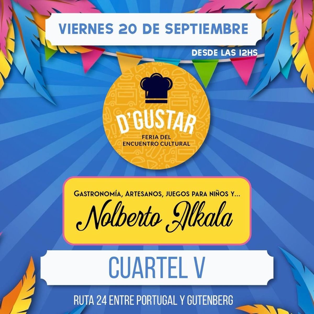 Nolberto Alkala y el festival D'Gustar llegan al oeste para recibir la primavera.