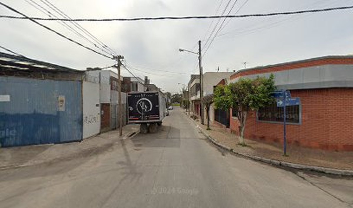 La cuadra de Villa Madero donde asaltaron a una alumna del Colegio Lourdes.