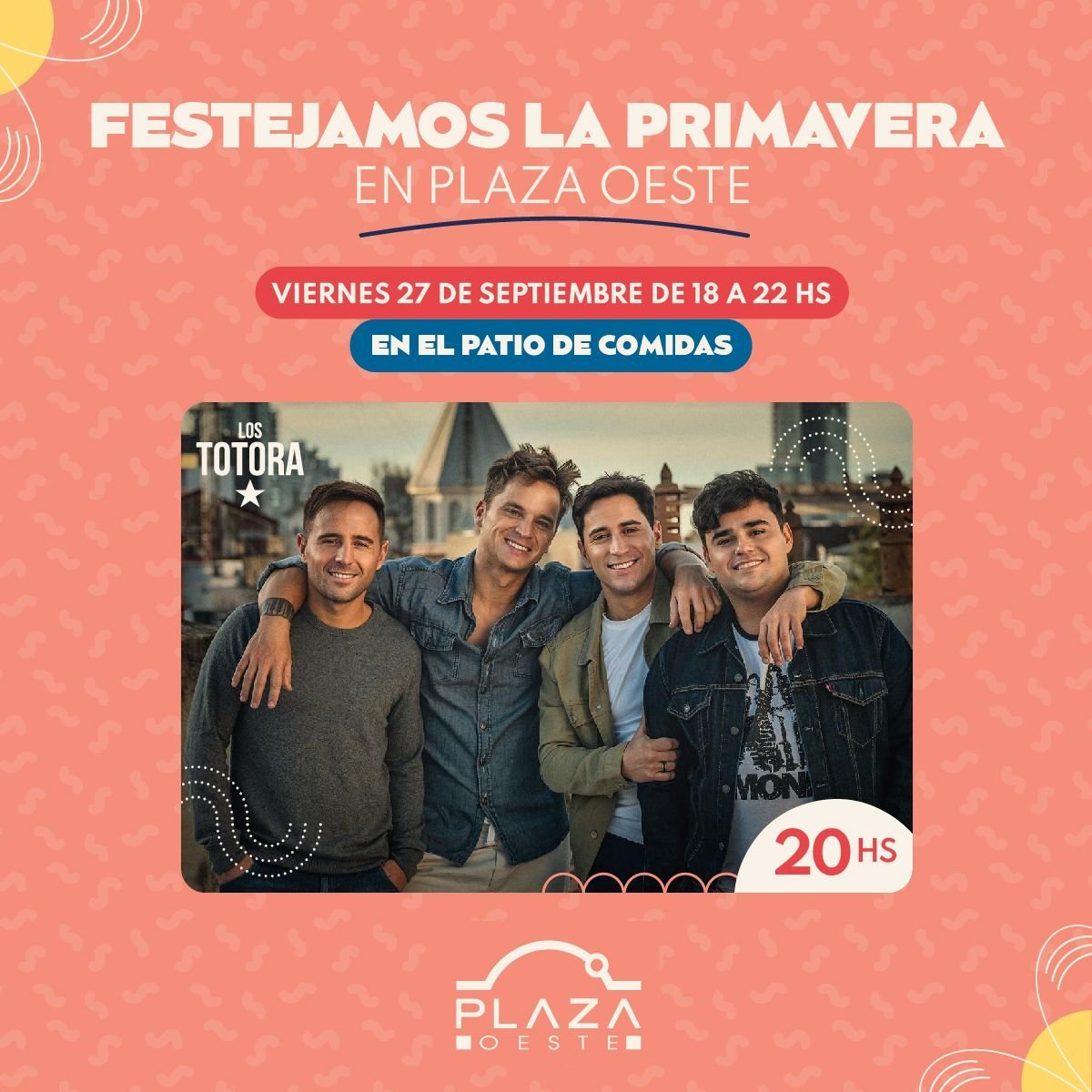 Los Totora dar&aacute;n un show en Zona Oeste.