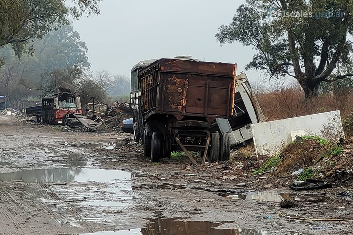 Una de las pruebas aportadas sobre la contaminaci&oacute;n de la Base A&eacute;rea de Cuartel V.