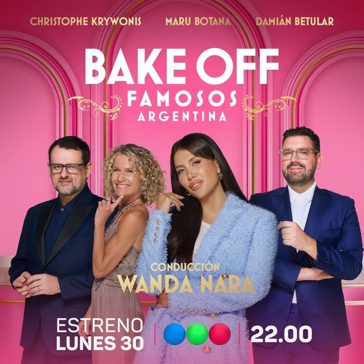 Wanda Nara confirm&oacute; la fecha de estreno de Bake off famosos.