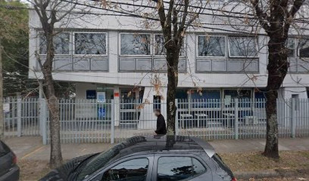 La oficina de AySA cerrada en Ramos Mej&iacute;a.