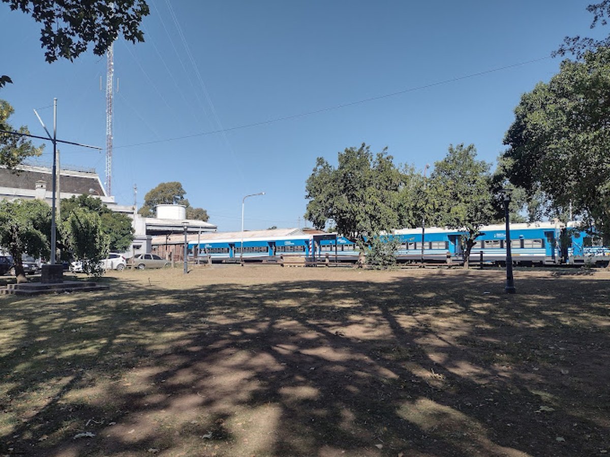 La estaci&oacute;n Luj&aacute;n del Tren Sarmiento.