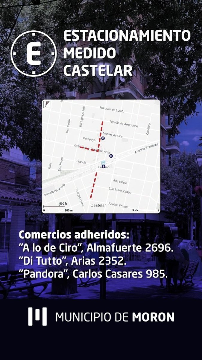 As&iacute; ser&aacute; el nuevo estacionamiento medido en Castelar.