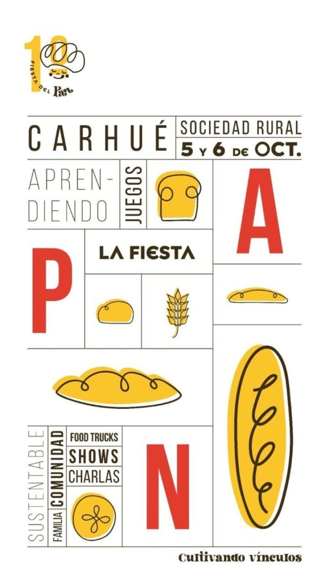 Se viene la 1&deg; Fiesta del Pan a Adolfo Alsina.