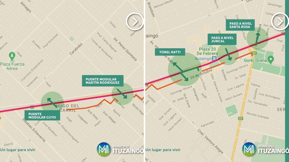 Peregrinaci&oacute;n a Luj&aacute;n: los cruces habilitados al tr&aacute;nsito en Ituzaing&oacute;.