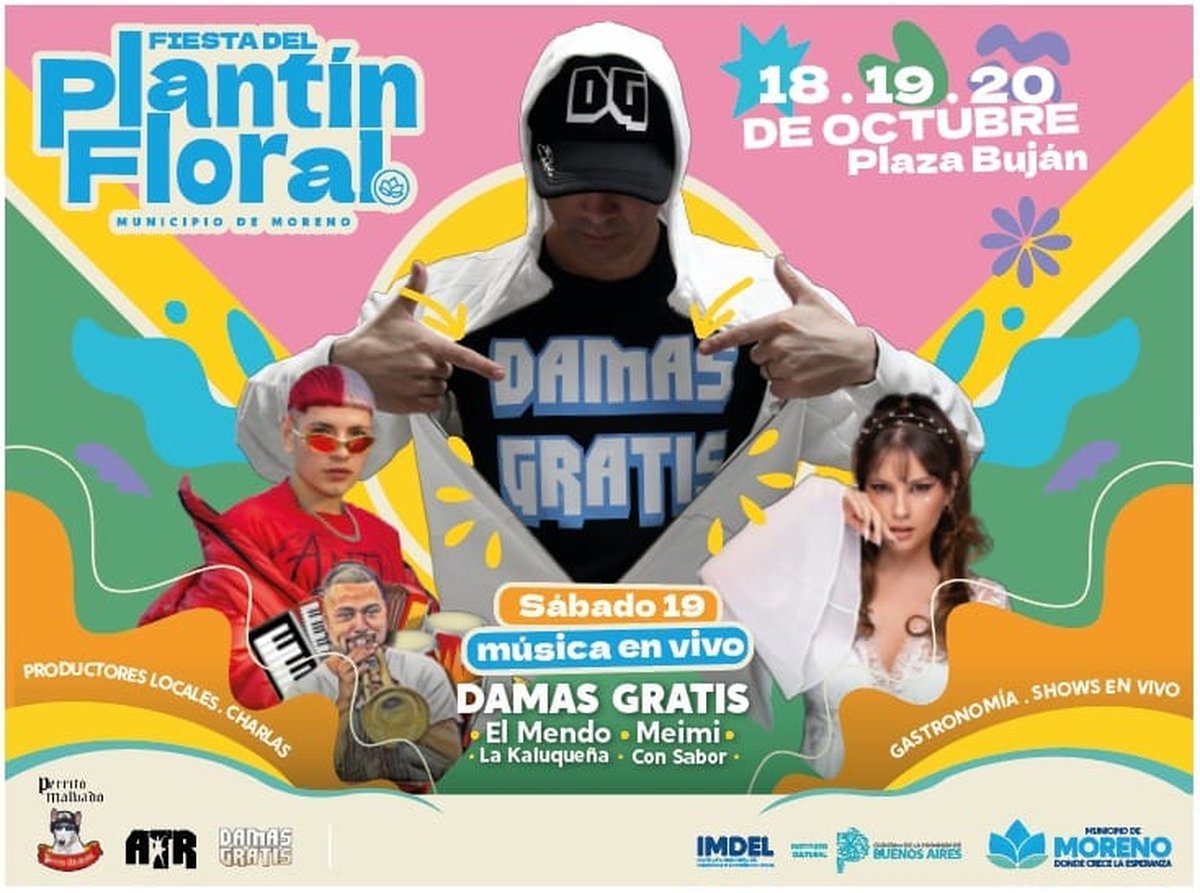 Damas Gratis realizar&aacute; un show con entrada libre y gratuita en el oeste.
