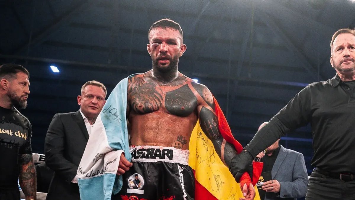 La estrella argentina, Franco Tenaglia, es campe&oacute;n del mundo en BKFC. Foto: Diario Popular.