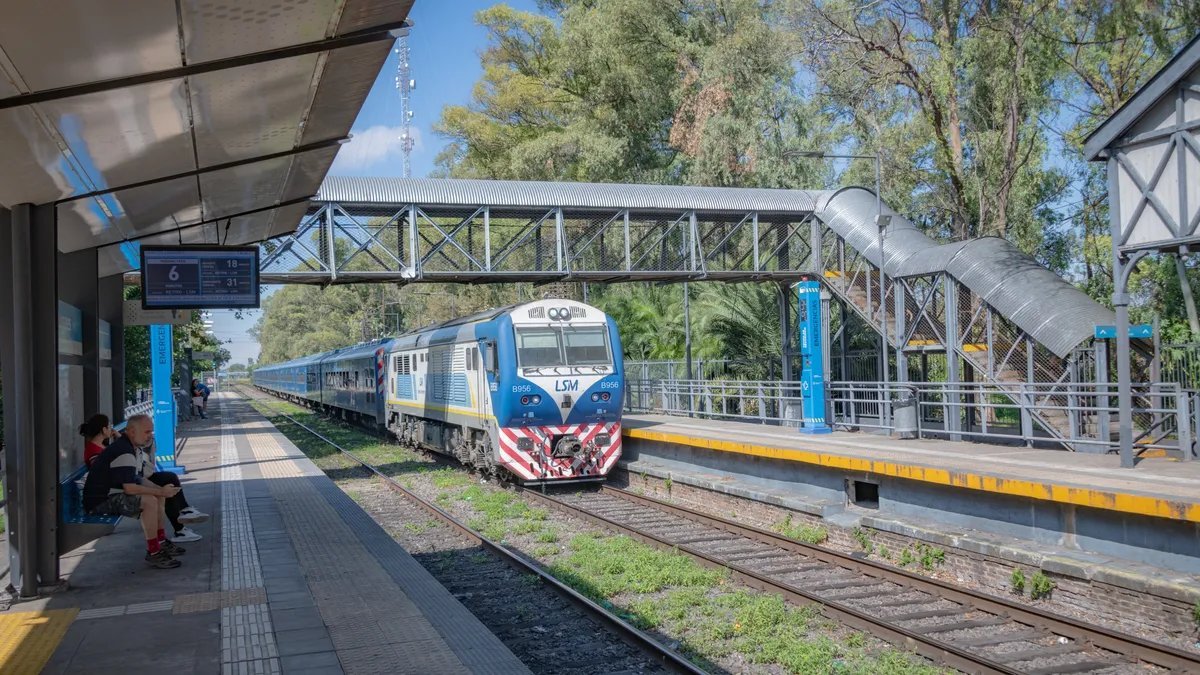 Tren San Mart&iacute;n.