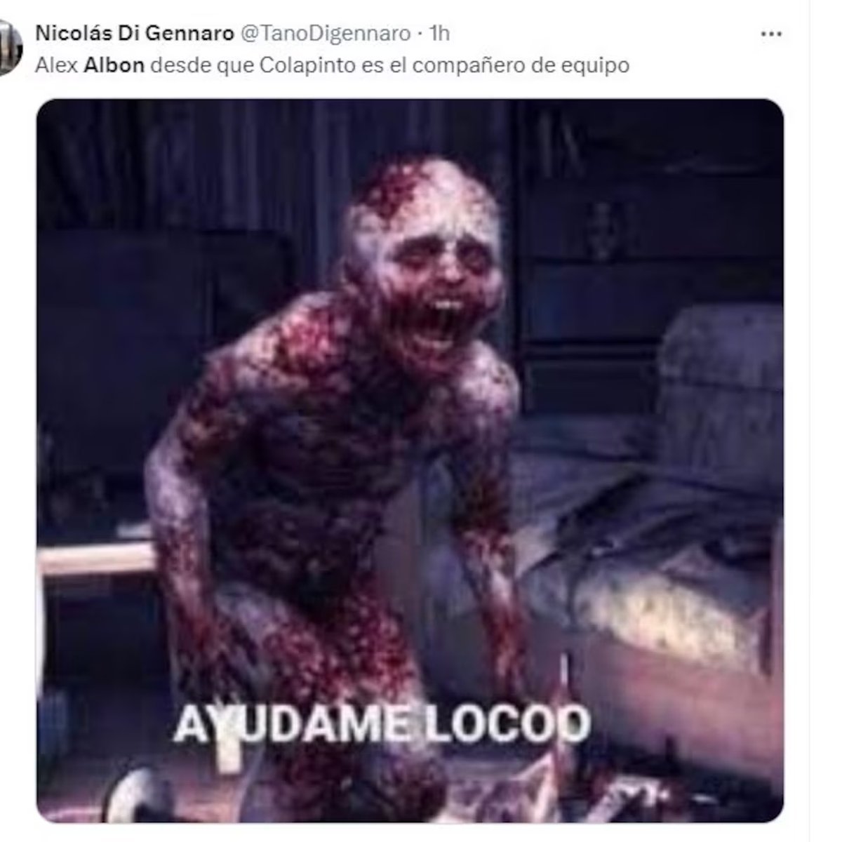 Los memes que circulan en las redes luego de la gran actuaci&oacute;n de Franco Colapinto en la F&oacute;rmula 1. Foto: Captura. 