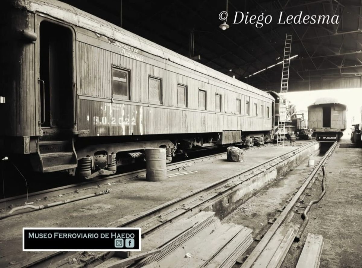  Museo Ferroviario de Haedo, socio Diego Ledesma.